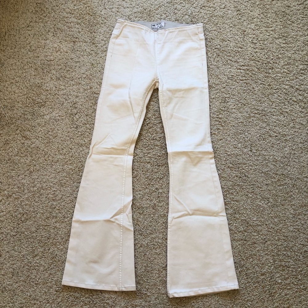 Free People Penny Pull On Flare Pants White size 26